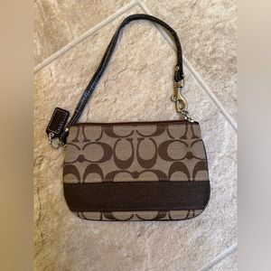 Authentic Coach Wristlet